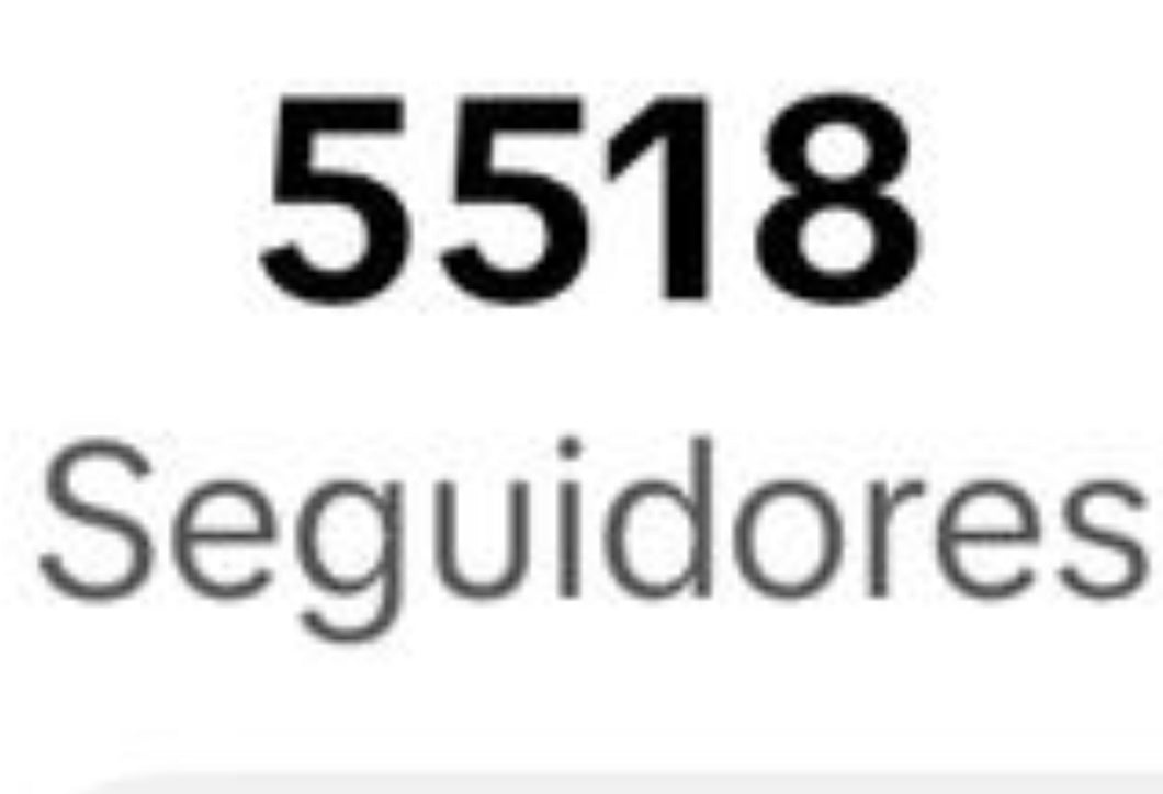 5k seguidores
